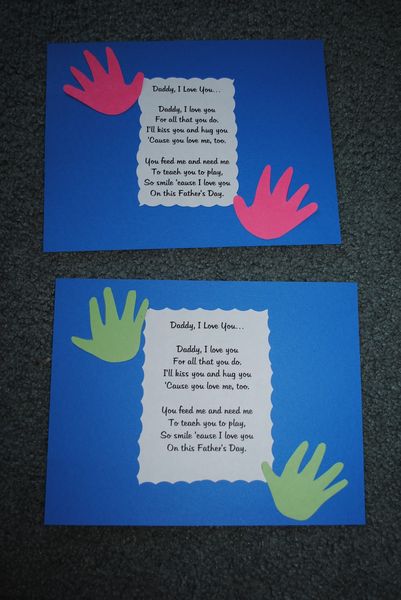 Father's Day Poem - Craft Fiesta #FathersDay #FathersDayCrafts