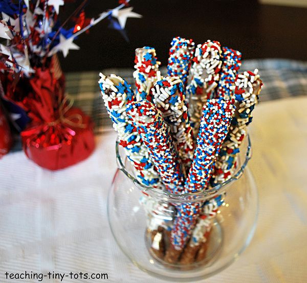 4th of July Pretzels