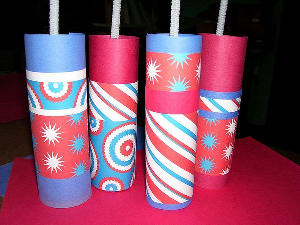 Construction Paper Firecrackers