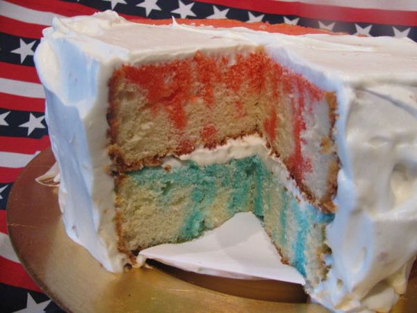 Patriotic Poke Cake
