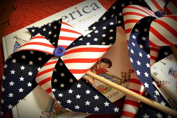 Patriotic Pinwheels